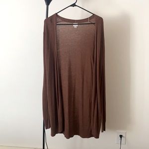 Brand: a new day size: Large Color: Brown. Oversized